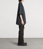 Fashion Designer Oversized T-shirt in Faded Black
