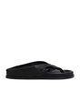 Leather Shaw Sandals