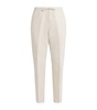Linen Drawstring Trousers