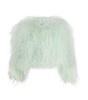 Ostrich Feather Kidman Jacket