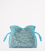 Mini Snakeskin Scales Flamenco Clutch