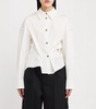 Cotton Twisted Corset Shirt