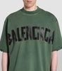 Tape cotton-blend jersey T-shirt