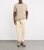 Cotton-Blend Waffle Sweatpants