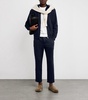 Cotton-Blend Zip-Up Sweater