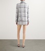 Tweed Check Mini Skirt