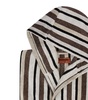 Towelling Striped Craig Robe (Large)