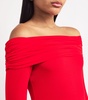Stretch-Cotton Chara Midi Dress