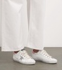 Leather Croc-Embossed Super-Star Sneakers