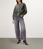 Leather Sofi Bomber Jacket