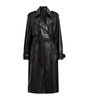 Leather Hendry Trench Coat