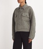 Tweed Houndstooth Jacket