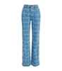 Monogram P Ray Flared Jeans
