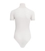 Wool Short-Sleeve Bodysuit