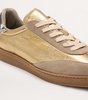Metallic Leather Thelma Sneakers