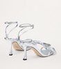 Staz 90 Metallic Lambskin Sandals