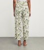 Silk Print Trousers