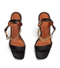 Leather Chain-Detail Sandals 50