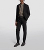 Crepe Single-Breasted Blazer