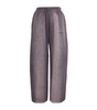Cotton-Blend Rhinestone-Embellished Sweatpants