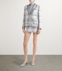 Tweed Check Mini Skirt