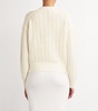 Virgin Wool-Cashmere Embellished Cardigan