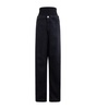 Knitted-Band Straight Jeans