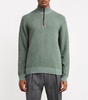 Cashmere Half-Zip Sweater