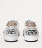Leather-Glitter Ball Star Sneakers