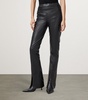Leather Cora Flared Trousers