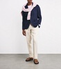 Linen-Cotton Single-Breasted Blazer