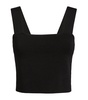 Square-Neck Crop Top