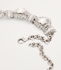 Crystal-Embellished Heart Necklace
