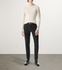 Wool-Silk-Cashmere Rollneck Sweater