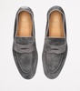 Suede Penny Loafers
