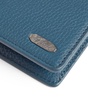 Leather Metal-Detail Wallet