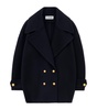 Wool Pebble Pea Coat