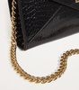 Small Croc-Embossed Elly Clutch