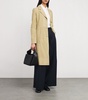 Wool-Blend Pleated Trousers