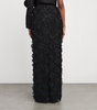 Floral Embellished Maxi Skirt