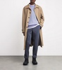 Cotton-Blend Washed Sweatshirt