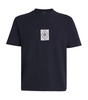 Cotton Vintage Stamp T-Shirt