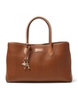 Woven Leather London Tote Bag