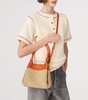 Small Raffia Parachute Shoulder Bag