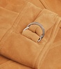 Lambskin Suede Oversized Jacket