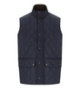 Barbour New Lowerdale Navy Blue Vest