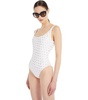 Max Mara Clarice White Swimsuit