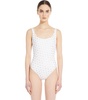 Max Mara Clarice White Swimsuit