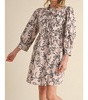 bow tie dress in pink