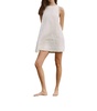 novella mini dress in off white